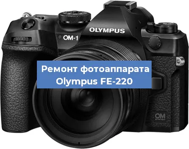 Замена вспышки на фотоаппарате Olympus FE-220 в Красноярске